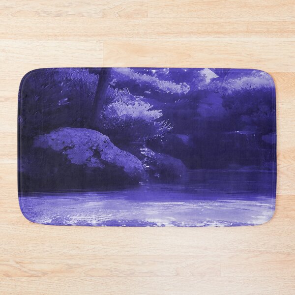 Item preview, Landscape Pond and Trees Night Time View  designed and sold by deniselynnimage.