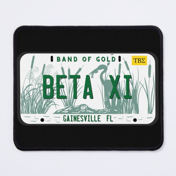 Item preview, Beta Xi License Plate designed and sold by kkpsiah.