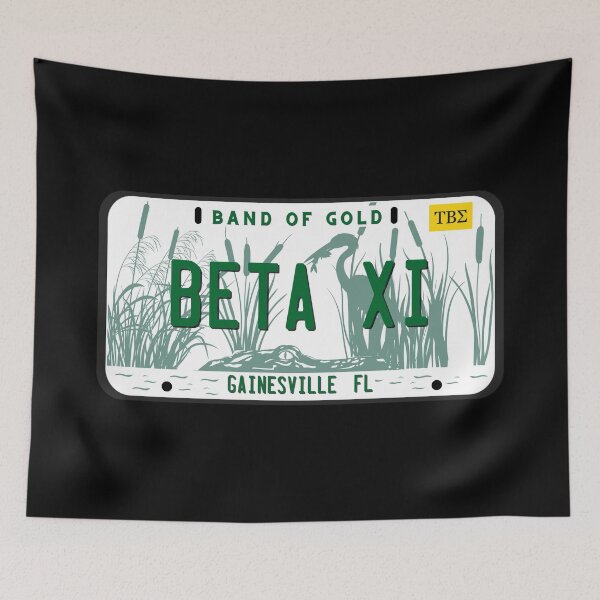 Item preview, Beta Xi License Plate designed and sold by kkpsiah.