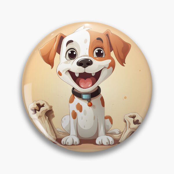 Item preview, Goofy Cartoon Puppy designed and sold by AI-Ascendance.
