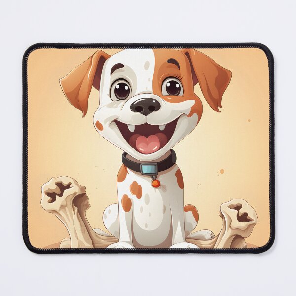 Item preview, Goofy Cartoon Puppy designed and sold by AI-Ascendance.