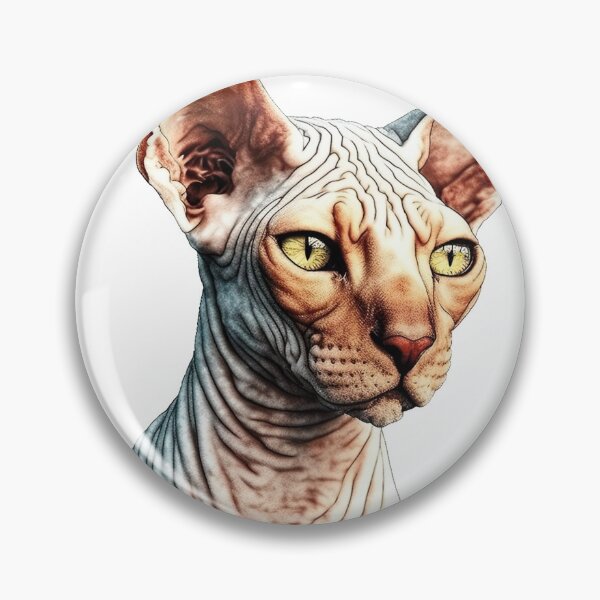 Artikelvorschau, Felinewear: Realistic Sphynx Cat Photograph Print for Hairless Cat entworfen und verkauft von DooodleGod.