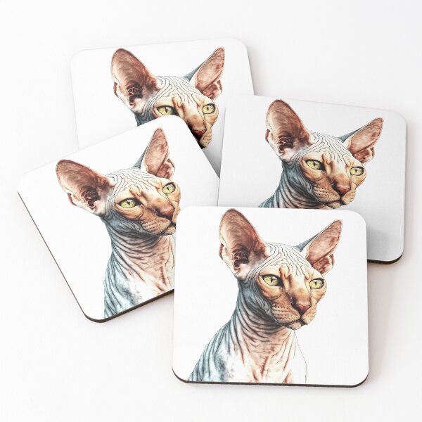 Item preview, Felinewear: Realistic Sphynx Cat Photograph Print for Hairless Cat designed and sold by DooodleGod.