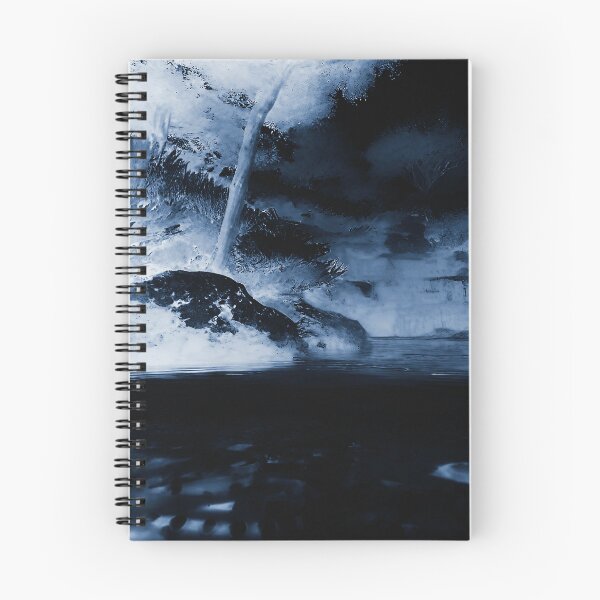 Item preview, Landscape Pond and Trees Night Thunderstorms designed and sold by deniselynnimage.