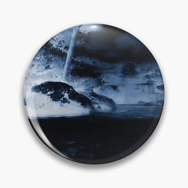Item preview, Landscape Pond and Trees Night Thunderstorms designed and sold by deniselynnimage.