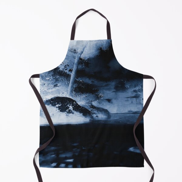 Item preview, Landscape Pond and Trees Night Thunderstorms designed and sold by deniselynnimage.