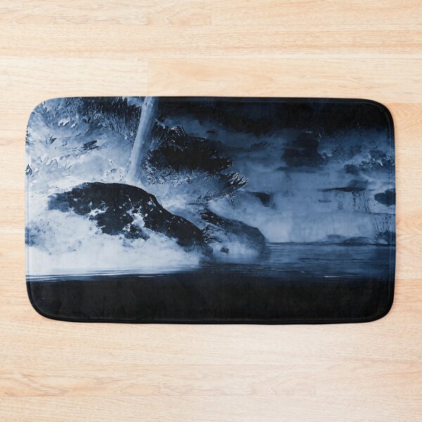 Item preview, Landscape Pond and Trees Night Thunderstorms designed and sold by deniselynnimage.