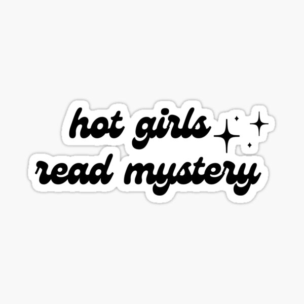 Hot Girls Read Mystery Sticker