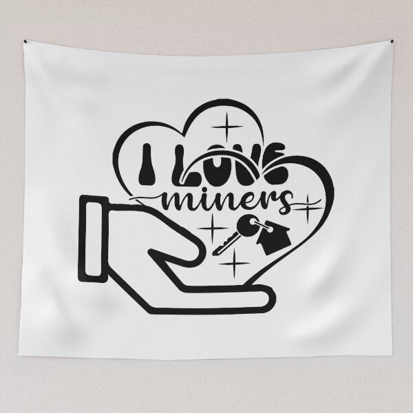 Item preview, From the Heart: I Love Miners designed and sold by Rebekkahsdesign.