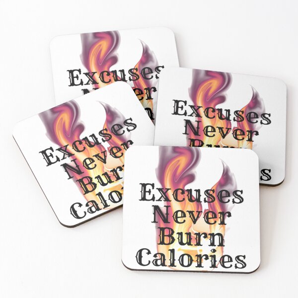 Item preview, GYM WORKOUT EXERCISE SPORT BURN CALORIES SAYING designed and sold by By-Me-Shopping.