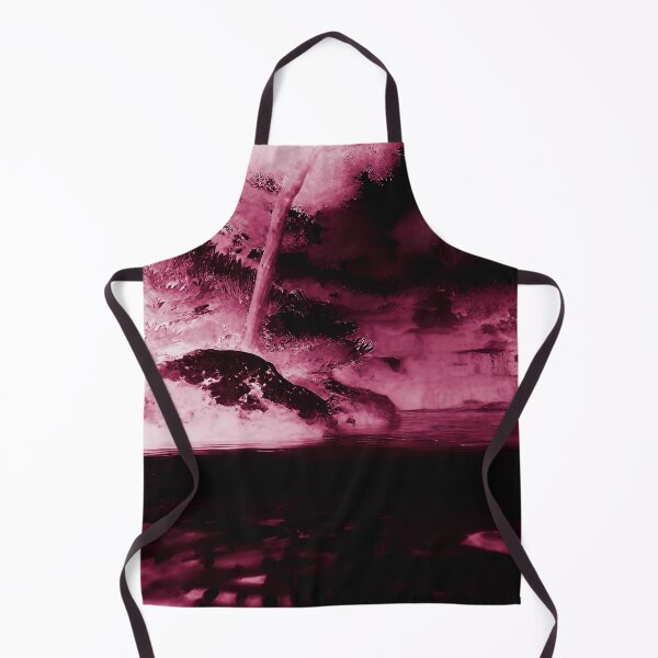 Item preview, Landscape Pond and Trees Thunderstorm Pink designed and sold by deniselynnimage.