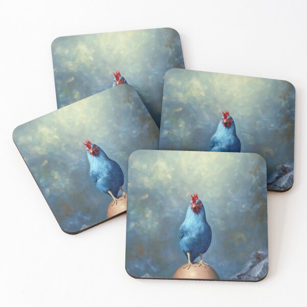 Item preview, Blue Chicken on Egg designed and sold by YoPedro.