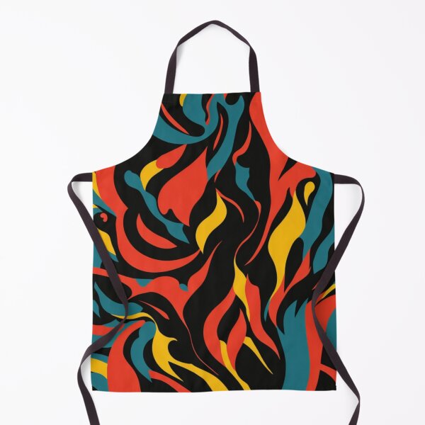 Item preview, Energetic Colorful Waves Pattern designed and sold by kn-clothing.