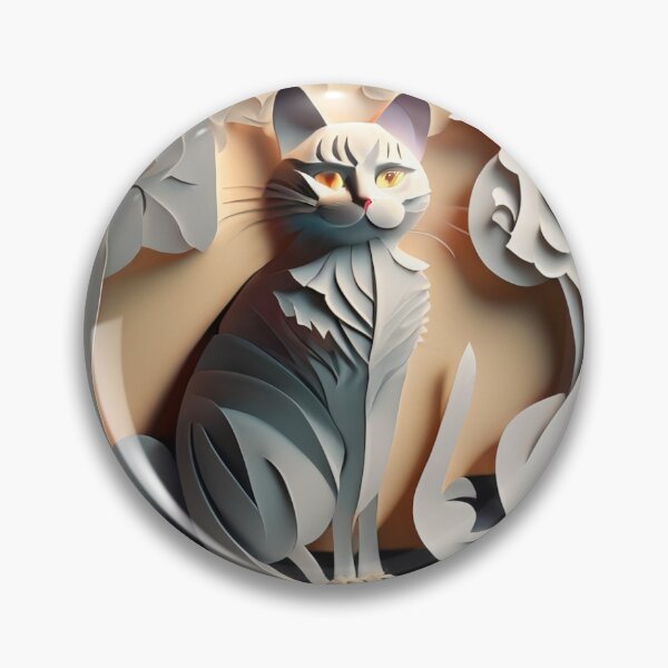 Item preview, Beautiful paper cat designed and sold by melridger.