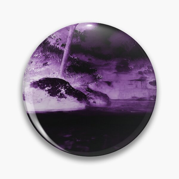 Item preview, Landscape Pond and Trees Violet  designed and sold by deniselynnimage.