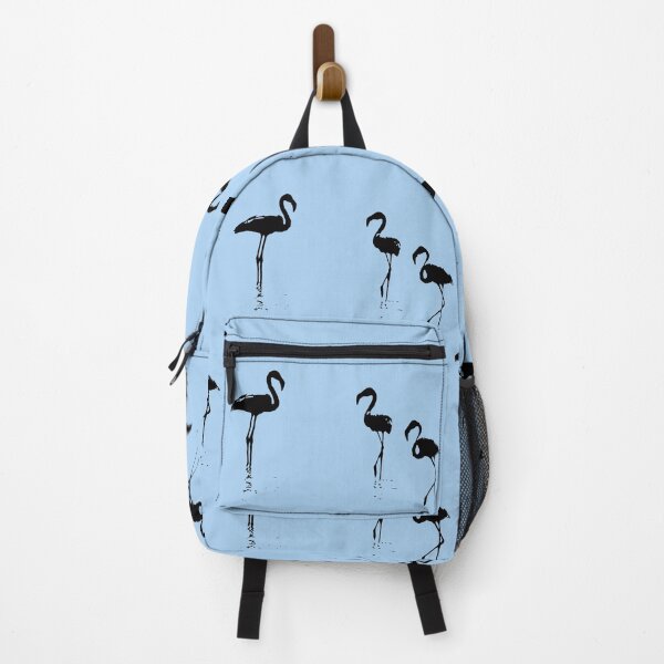 Item preview, Minimalistic Three Flamingos Silhouette In Black designed and sold by taiche.