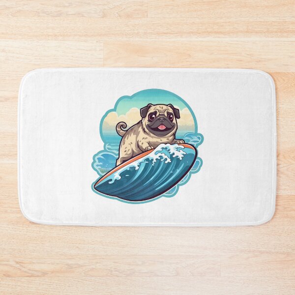 Item preview, Pug Surfing designed and sold by Jdelgado813.