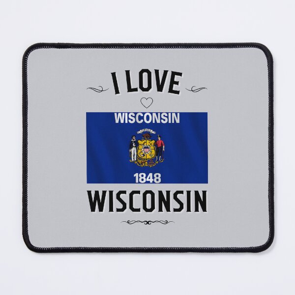 Item preview, I Love Wisconsin designed and sold by LoveMyRoots.