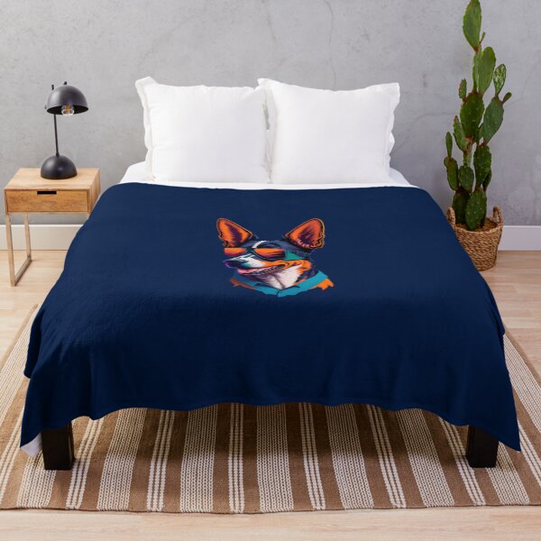Item preview, Stylish Pup: Flat Illustration for Cool Australian Cattle designed and sold by DesignArtEmpire.