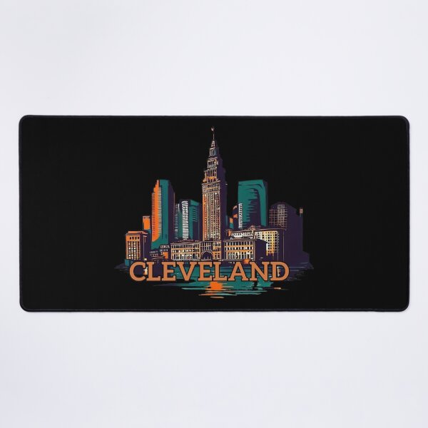 Item preview, Cleveland cityscape designed and sold by TomFrontierArt.
