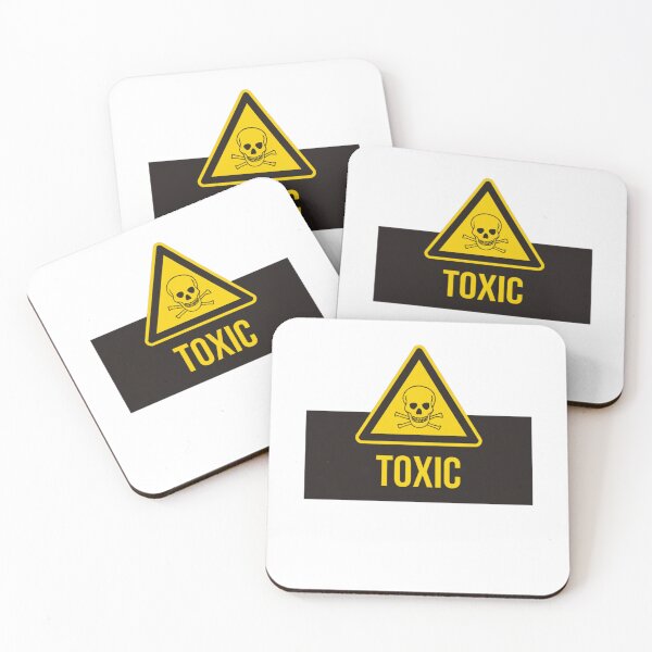 Item preview, TOXIC WARNING DANGER POISON SYMBOL designed and sold by By-Me-Shopping.