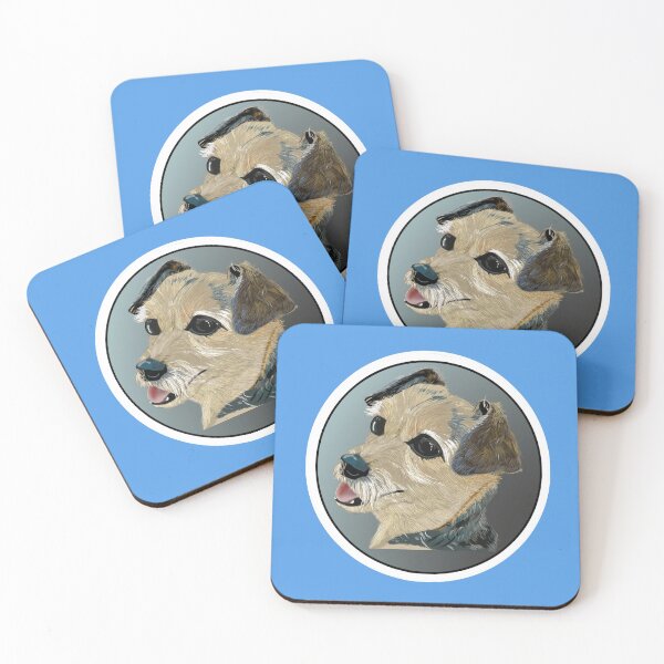 Item preview, White Haired Terrier Puppy designed and sold by MiishaRed.