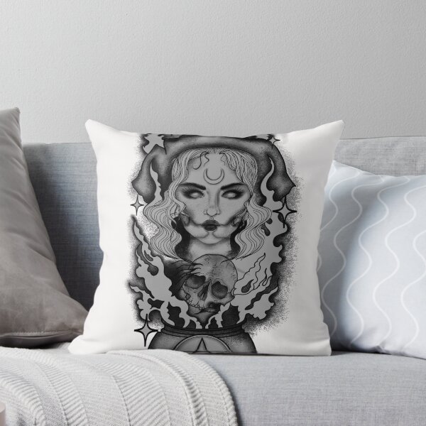 Item preview, Darkwork Witch designed and sold by dreadmothtattoo.