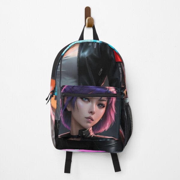 Item preview, Cyber girl with pink hair designed and sold by Devinci-Digital.