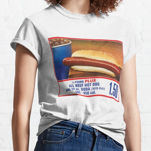 1.50 Costco Hot Dog & Soda Combo With Quote T-Shirt, Hot Dog Shirt, Soda  Lover Gift Shirt