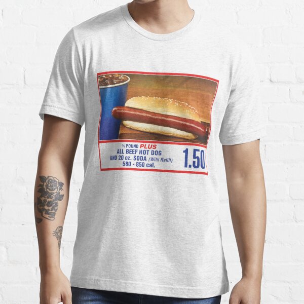 1.50 Costco Hot Dog & Soda Combo With Quote T-Shirt, Hot Dog Shirt, Soda  Lover Gift Shirt