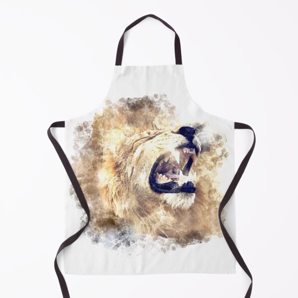 Item preview, Roaring Lion, Painted effect, Watercolour designed and sold by DefintionArt.