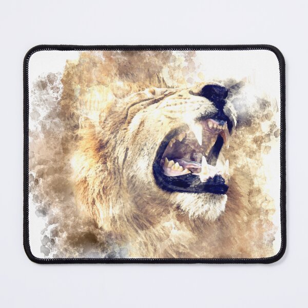 Item preview, Roaring Lion, Painted effect, Watercolour designed and sold by DefintionArt.
