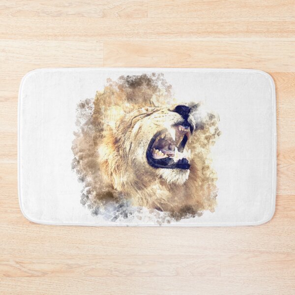 Item preview, Roaring Lion, Painted effect, Watercolour designed and sold by DefintionArt.