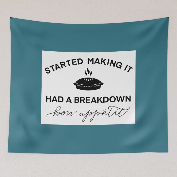 Item preview, James Acaster Bon Appetit Quote - White Background 	 	 designed and sold by mdgaevjw27.