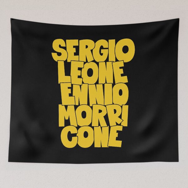 Item preview, Sergio Leone and Enio Morricone - Maestros Unite designed and sold by Boogosh.