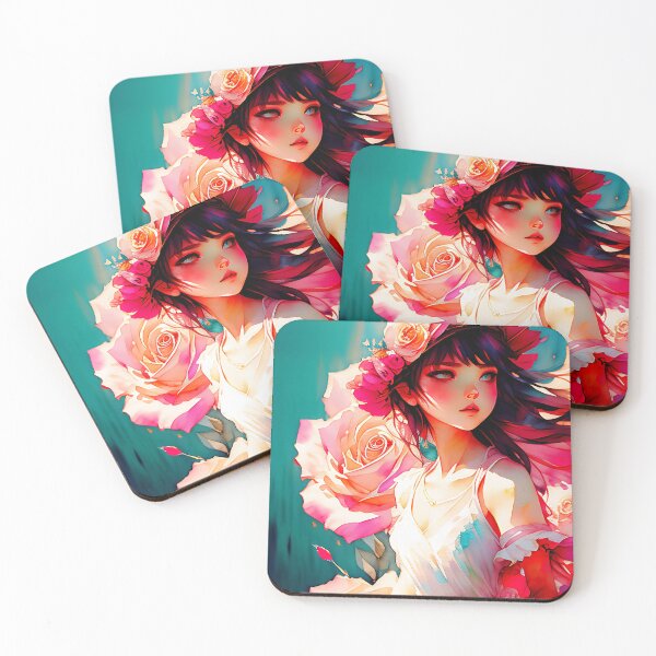Item preview, Poster Illustrated artistic frame: The Magic of Flowers designed and sold by alandenisson.