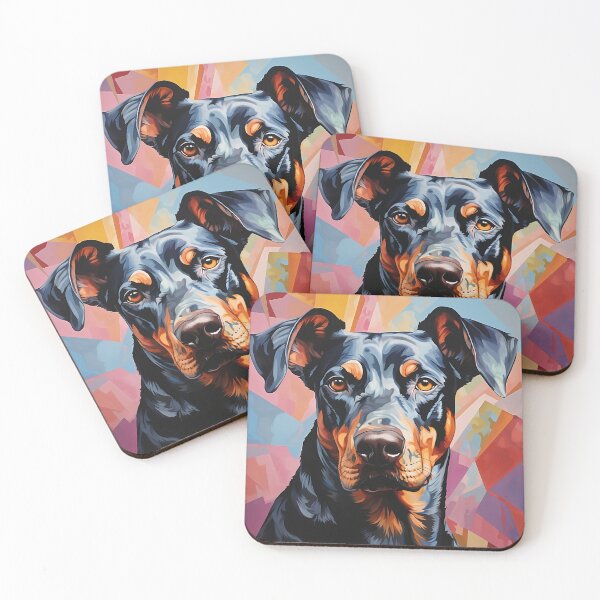 Item preview, Doberman Acrylic Painting designed and sold by aimber.