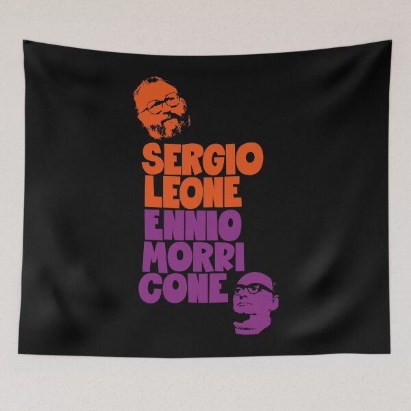 Item preview, Sergio Leone and Enio Morricone - Cinema Masters designed and sold by Boogosh.