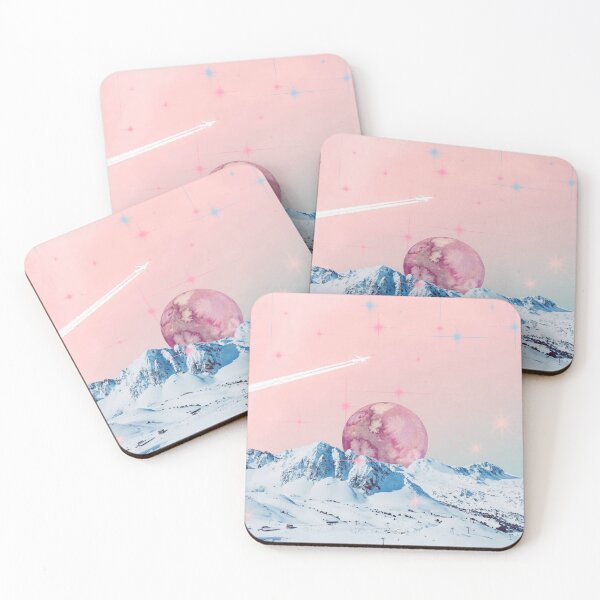 Item preview, Pink Aesthetic Arctic Collage designed and sold by purplcactus.