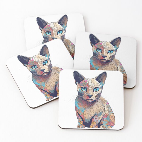 Item preview, TonkineseFrenzy's AI-Inspired Cat Breed Design - Modern Aesthetic for Feline Enthusiasts! designed and sold by DooodleGod.