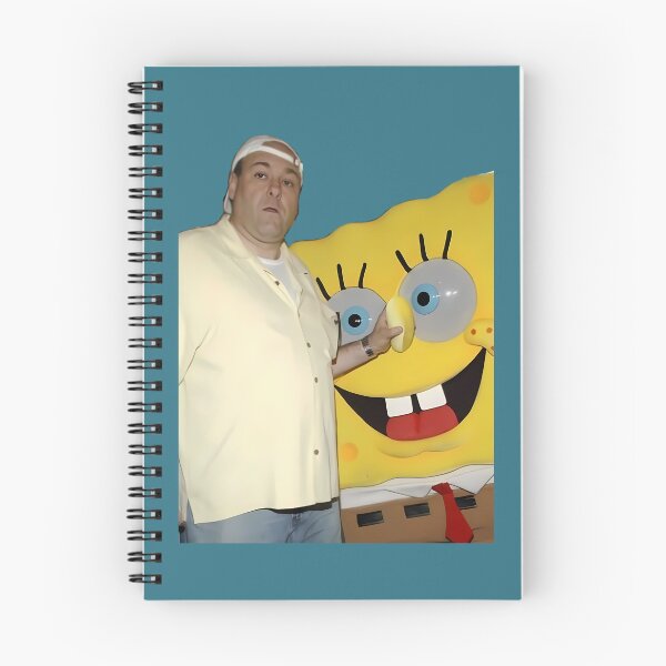 Item preview, James Gandolfini with Spongebob 	 	 	 designed and sold by mdgaevjw27.