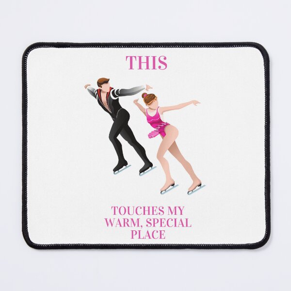 Item preview, This Touches my Warm, Special Place - ICE SKATING (variant) designed and sold by PoppysPrintings.