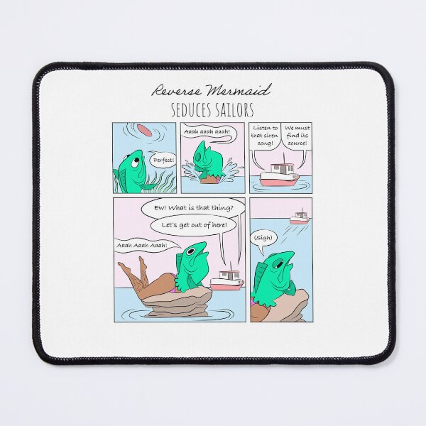 Item preview, Reverse Mermaid Seduces Sailors  designed and sold by ReverseMermaid.