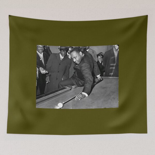 Item preview, Martin Luther King Jr. MLK Pool Billiards Design   	 designed and sold by dkainloewzb68.