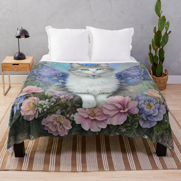 Item preview, Vintage style Cat Fairy designed and sold by Babee-24.