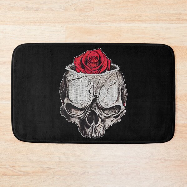 Item preview, Skull and Red Rose designed and sold by Faust-ART.