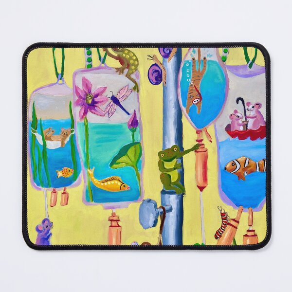 Item preview, Yellow IV Pole designed and sold by Julie Ann Accornero.