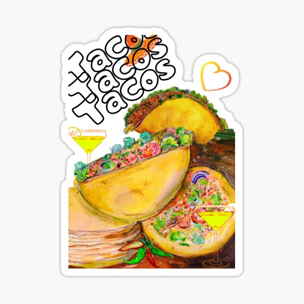 Item preview, Delicatessen tacos al pastor  designed and sold by Shinetroves.