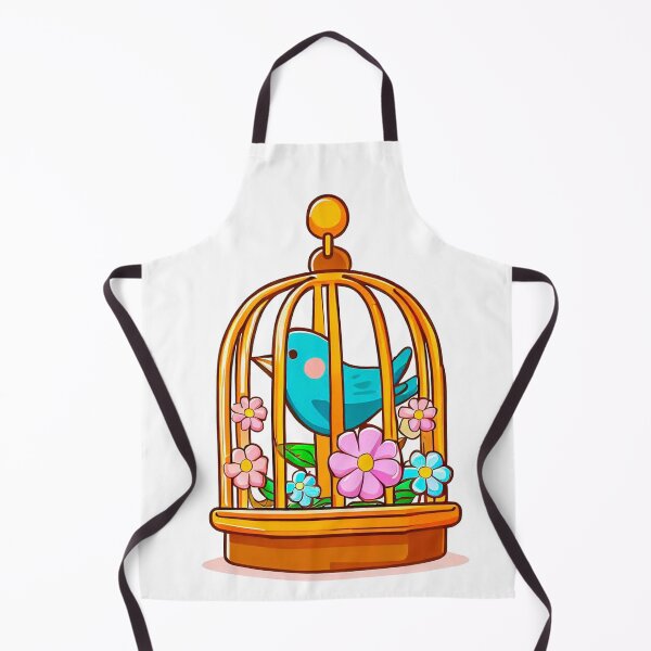 Item preview, bird in cage designed and sold by miguel-ozz.
