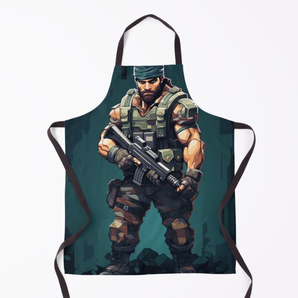 Item preview, Strength and Courage - Muscular Commando in Colorful 2D Graphics designed and sold by Piotrek0001.